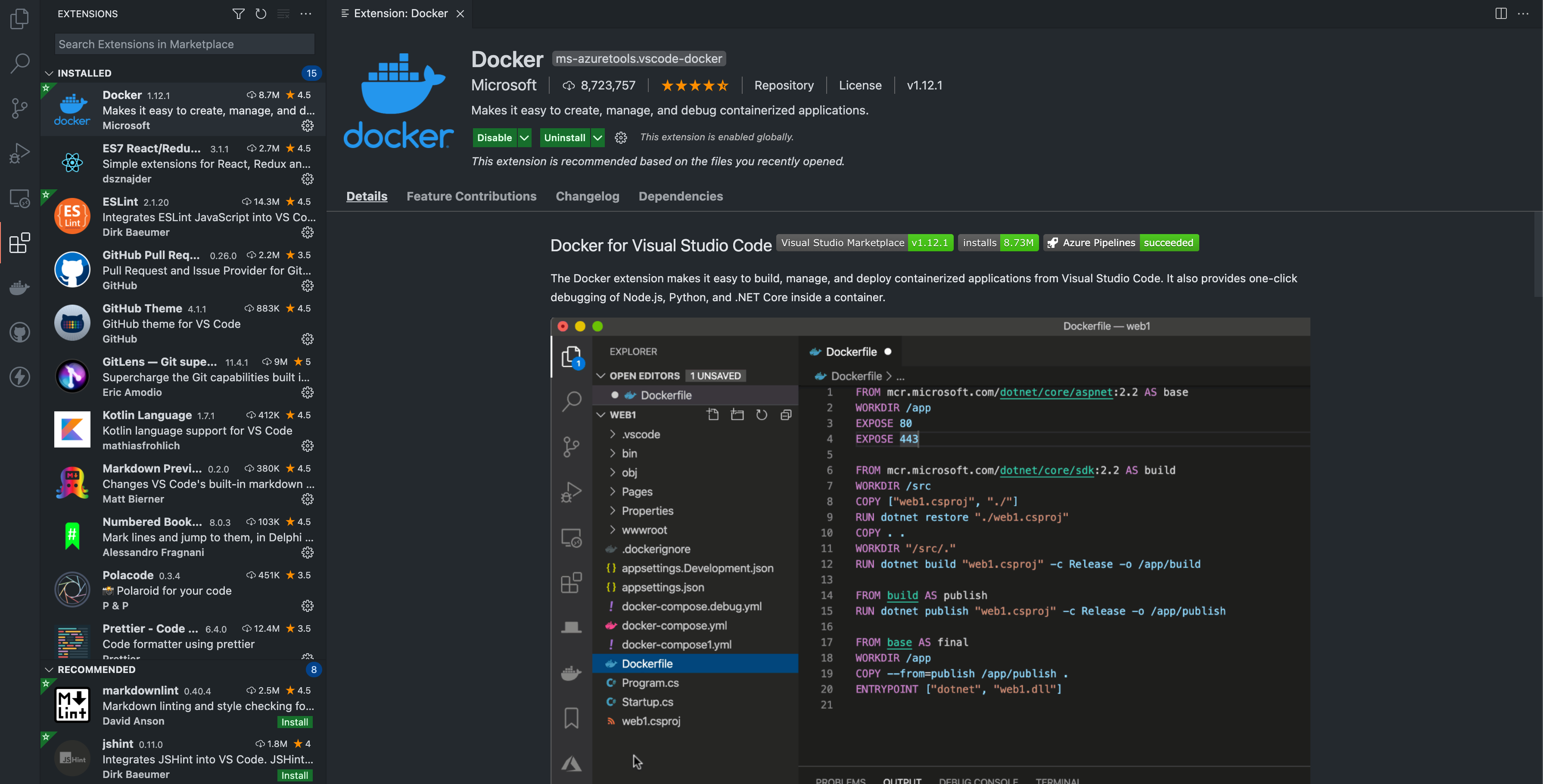 VSCode_Docker_Extension