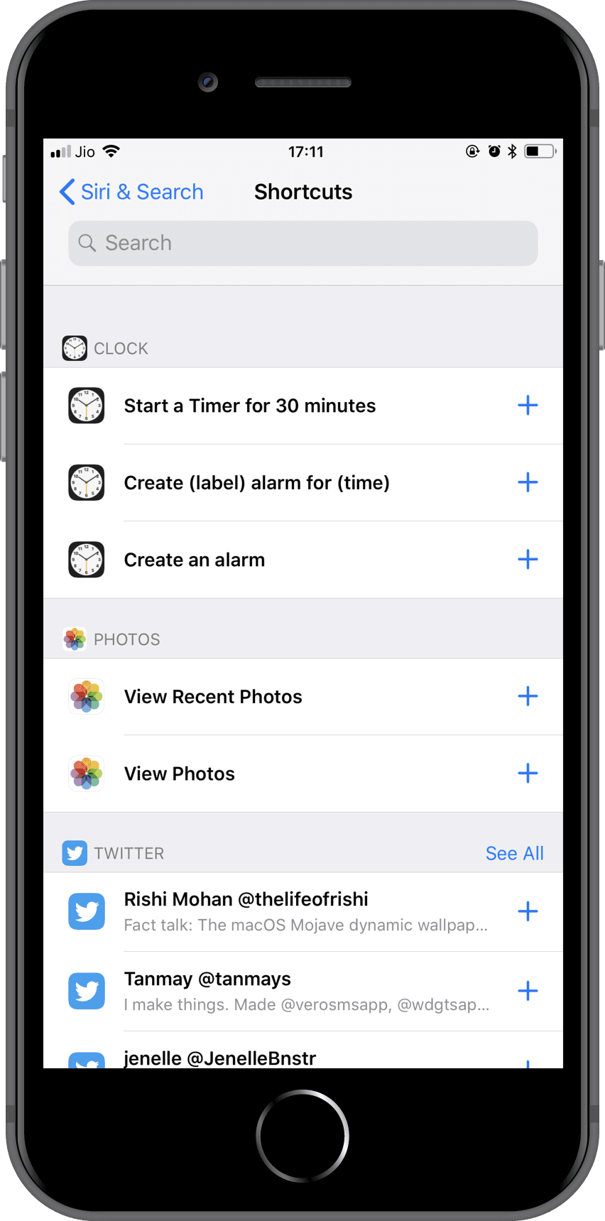 Siri Shortcuts in iOS 12