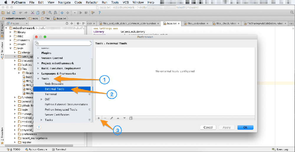 pycharm robot 2