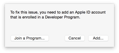 xcode error 2