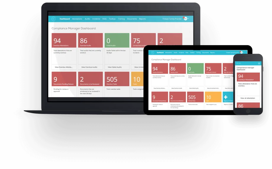 Healthicity: Responsive design